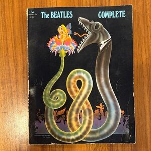Rare 1960s The Beatles Complete easy to learn Beatles music catalog